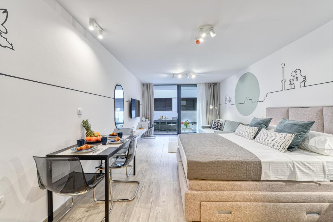 Hica Apartments La Linea Studio Apt With Balcony Dubrovnik Exteriör bild