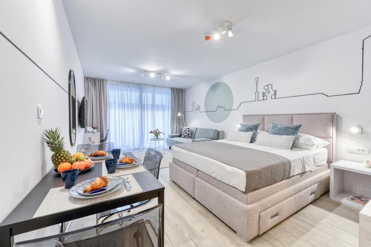 Hica Apartments La Linea Studio Apt With Balcony Dubrovnik Exteriör bild