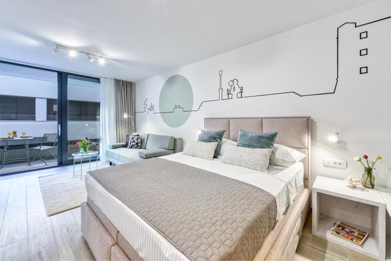 Hica Apartments La Linea Studio Apt With Balcony Dubrovnik Exteriör bild